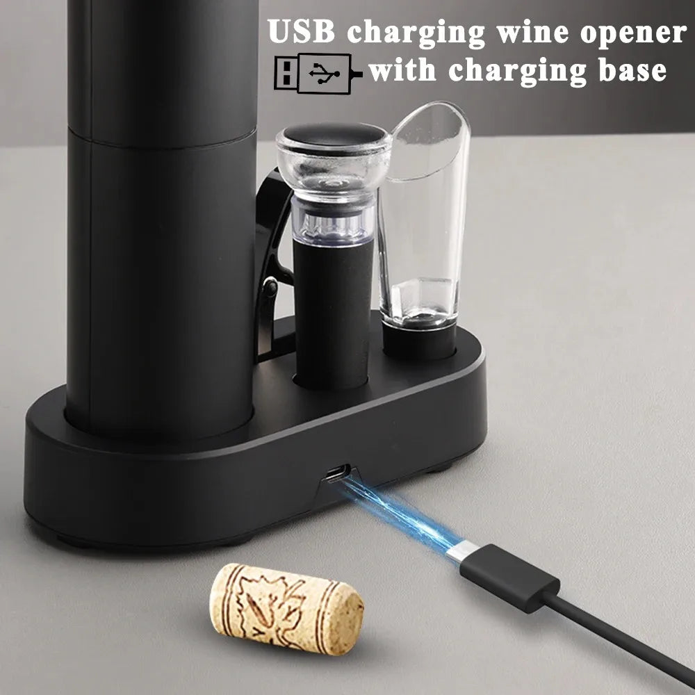 Cork Commander™"  Take charge of your wine ritual — effortlessly.