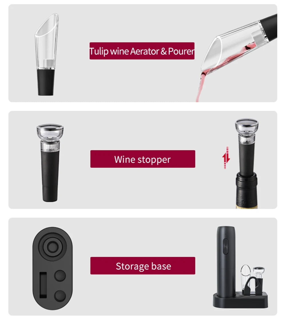 Cork Commander™"  Take charge of your wine ritual — effortlessly.