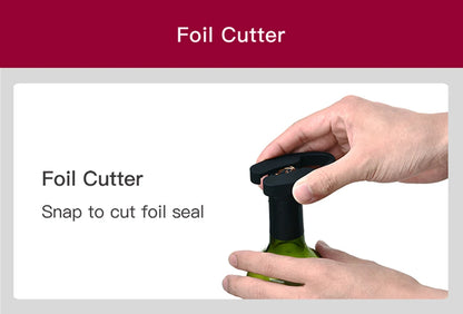 Cork Commander™"  Take charge of your wine ritual — effortlessly.