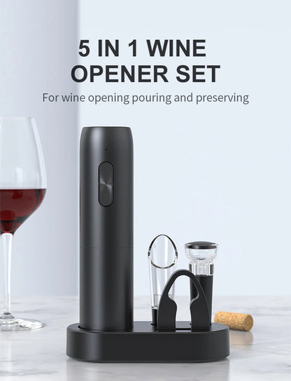 Cork Commander™"  Take charge of your wine ritual — effortlessly.